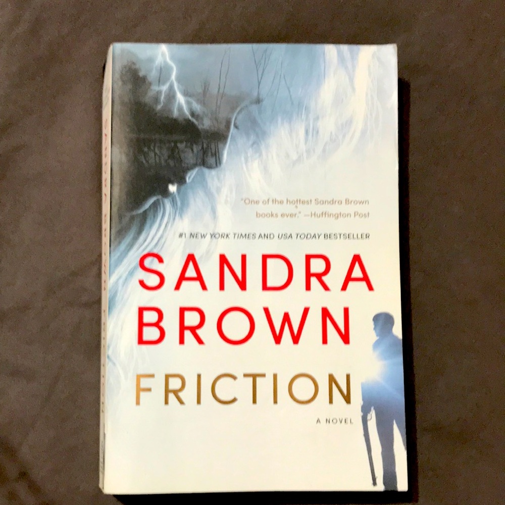 Book-Friction by Sandra Brown.